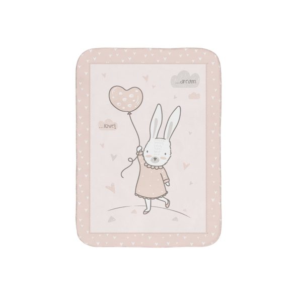 KikkaBoo Dětská deka Super Soft 80x110 cm Rabbits in Love
