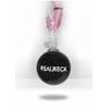 RealRock Crystal Clear 19cm Pink