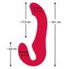 You2Toys Remote Controlled Strapless Strap-On 3 Motors Red