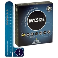 Kondomy My Size 16 cm, 4,7 cm 3ks