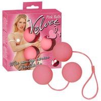 Velvet pink balls