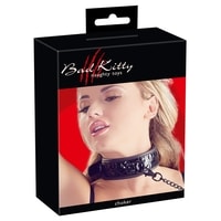 Bad Kitty Collar with Leash