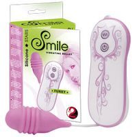 Vibračné vajíčko Smile Funky - Ružová