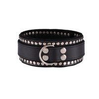 Collar decorated with black / black