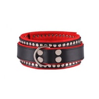 Collar decorated black / red