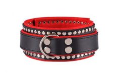 Collar decorated black / red