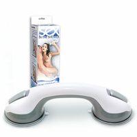 Clip-on handle for the shower