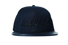 RICH BITCH SNAPBACK BLACK CAP