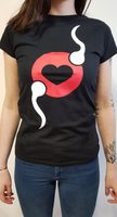 Women's t-shirt erotic fair pattern3 S