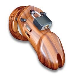 CB-X CB-6000 Chastity Cage Wood 35 mm