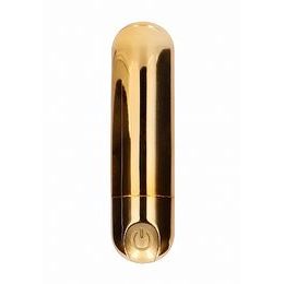 Shots Be Good Tonight 10 Speed Rechargeable Bullet Gold