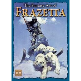 FANTASY ART OF FRANK FRAZETTA - 2021 CALENDAR ***sleva 50%!***