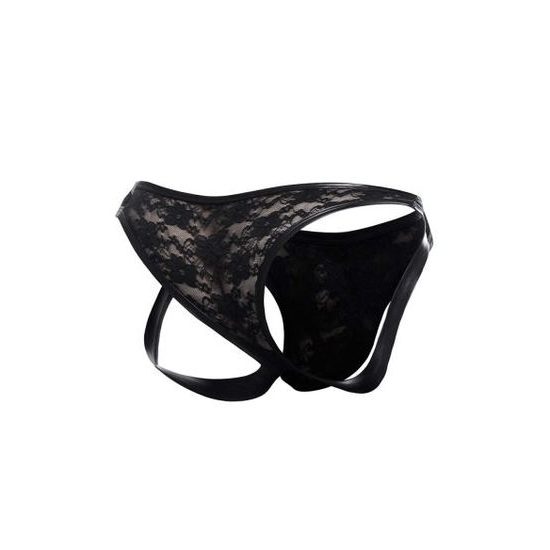 L4CE by C4M Jockstrap Capri Black