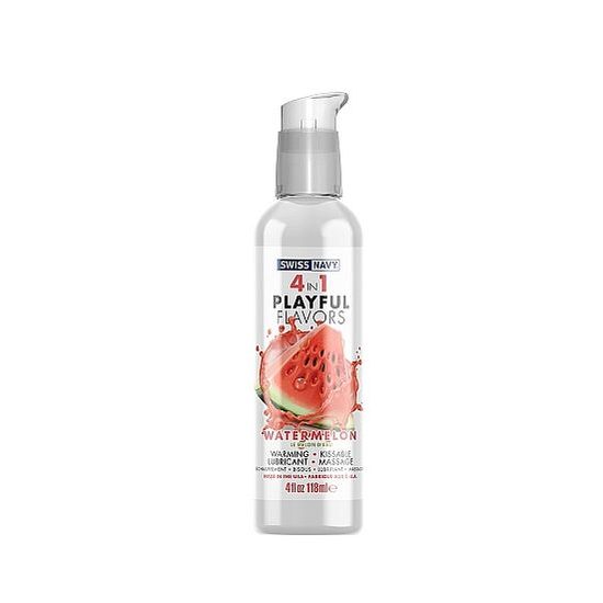 Swiss Navy Playful 4 in1 lubrikačný gél Watermelon Flavor 118 ml