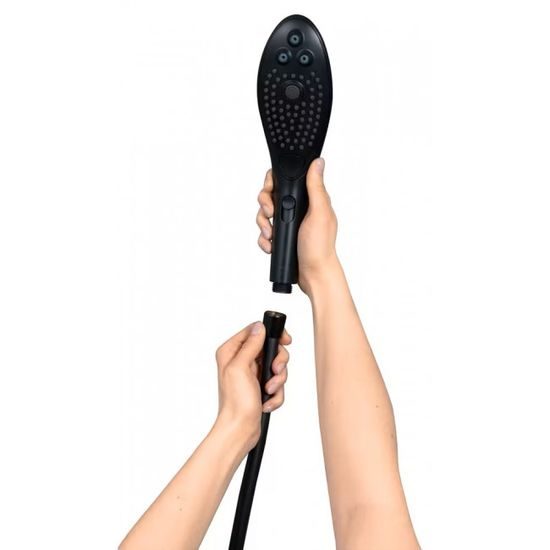 Womanizer Wave Shower Head Massager Black