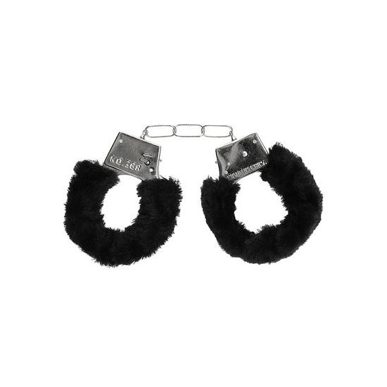 Ouch! Beginner's Handcuffs Furry Black