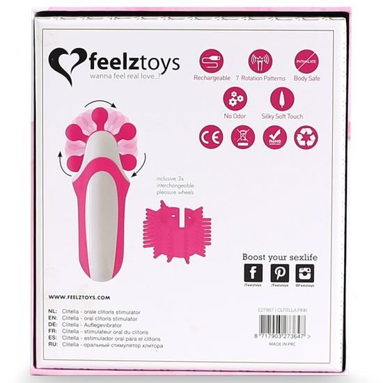 FeelzToys Clitella Oral Clitoral Stimulator