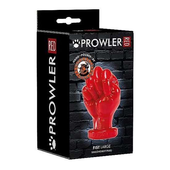 Prowler RED By Oxballs Fist Large Butt Plug Red