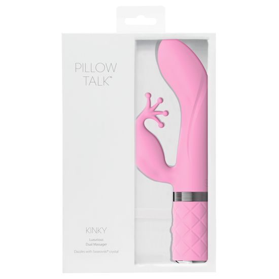 Pillow Talk Kinky Rabbit Vibrator Pink