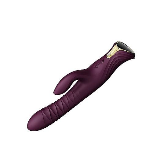 Zalo Mose Thrusting Rabbit Vibrator Purple