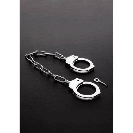 Triune Peerless Link Chain Handcuffs