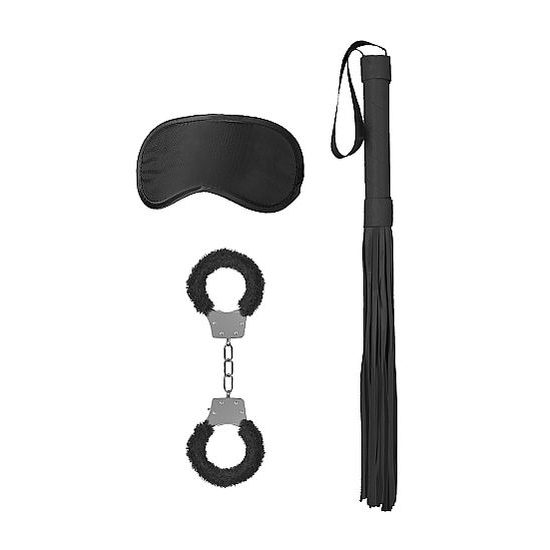 Shots Ouch! Introductory Bondage Kit #1 Black