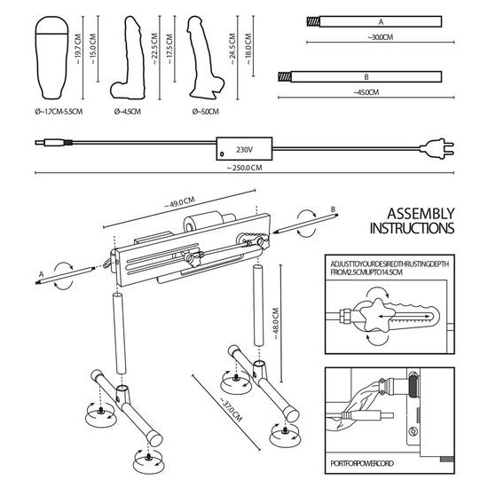 The Banger Double-sided Fucking Machine