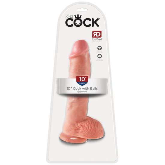 Pipedream King Cock 10" Cock with Balls