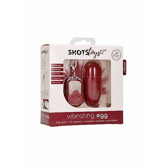 Shots Toys 10 Speed Remote Vibrating Egg Big