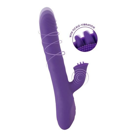 Sweet Smile Thrusting & Rotating Pearl Vibrator