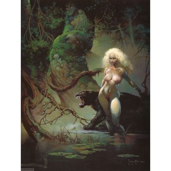 FANTASY ART OF FRANK FRAZETTA - 2016 CALENDAR