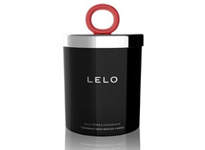 Lelo - Trblietavá masážna sviečka - čierne korenie & granátové jablko