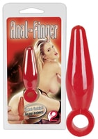 Anální kolík - Anal Finger červený