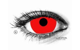 Crazy čočky - Red Mini Sclera 17mm (2 čočky)