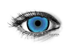 AQUAMAN BLUE Mini Sclera Contact Lenses (1 pair)