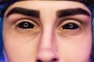 Unveiling the Mystique: Colored Contacts Black Sclera