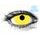 GLOW YELLOW UV Mini Sclera Contact Lenses