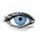 New York Blue Colored Contact Lenses (1 pair)
