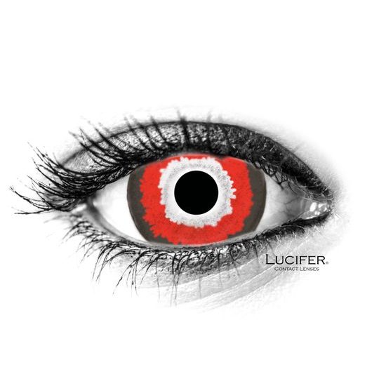 WHITE MONSTER Mini Sclera Contact Lenses (1 pair)