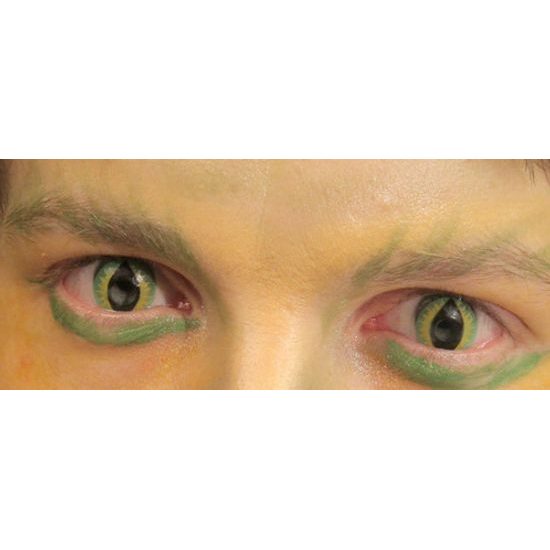 Green Dragon Eye Contact Lenses (1 pair)