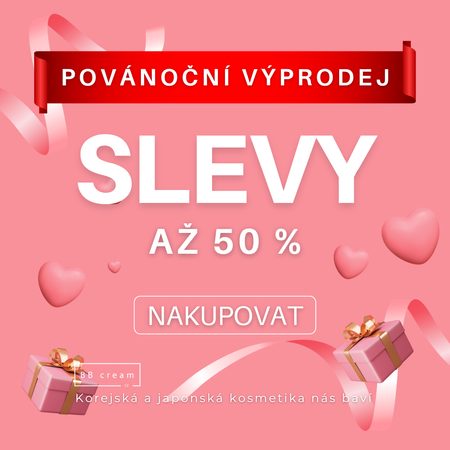 Povánoční výprodej na BB-cream.cz: Slevy až 50 % a extra 12 % na celý nákup!