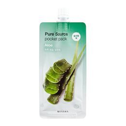 MISSHA Noční maska Pure Source Pocket Pack Sleeping Mask - Aloe (10 ml)