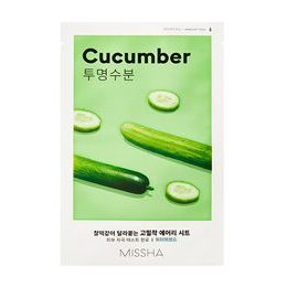 Missha Pleťová maska - Airy Fit Sheet Mask - Cucumber