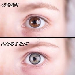 Barevné čočky (2 čočky) Cloud R Blue