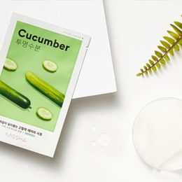 VYZKOUŠENO! Missha Pleťová maska - Airy Fit Sheet Mask - Cucumber