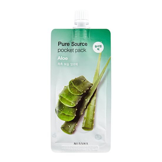 MISSHA Pure Source Pocket Pack Sleeping Mask - Aloe (10 ml)