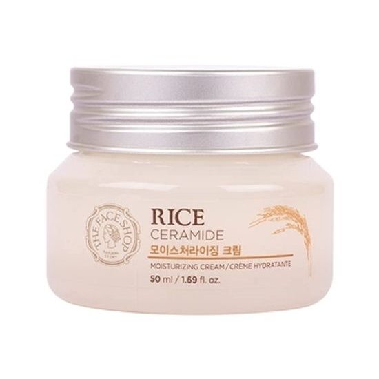 The Face Shop Vysoce hydratační pleťový krém Rice Ceramide Moisturizing Cream (50 ml)