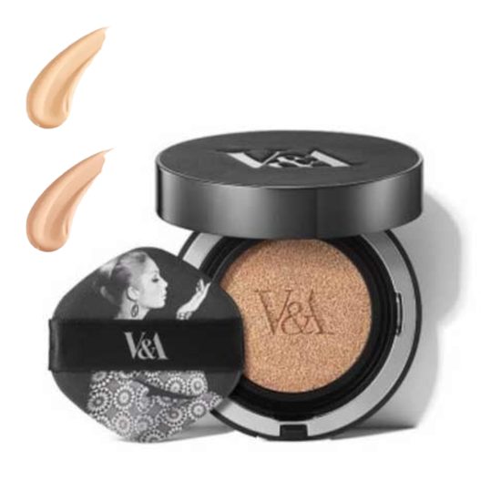 V&A Make-up cushion s houbičkou Long Wear Cushion Foundation Radiant (15g)