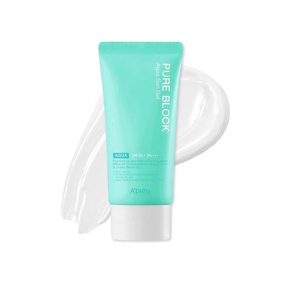 A'PIEU Pure Block Aqua Sun Gel SPF50+ PA+++ (50 ml)