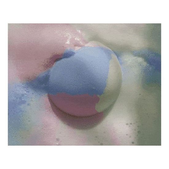 ROUND A’ROUND Colorful Mood Bubble Bath Bomb - Mellow Rose